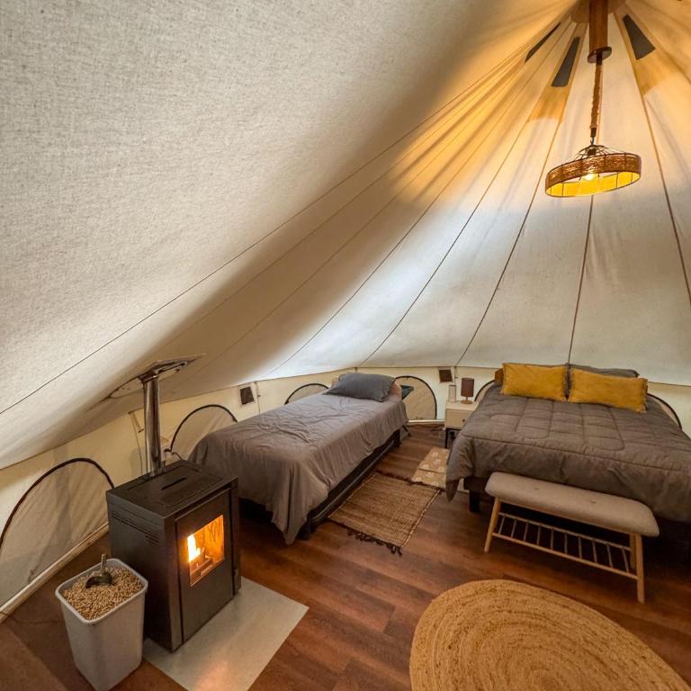 Casa del Árbol - Glamping - Double Room with Park View - 3