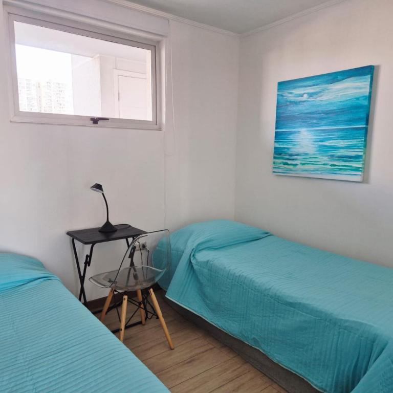 La Serena primera linea playa Club Oceano 4 pers - Two-Bedroom Apartment - 11