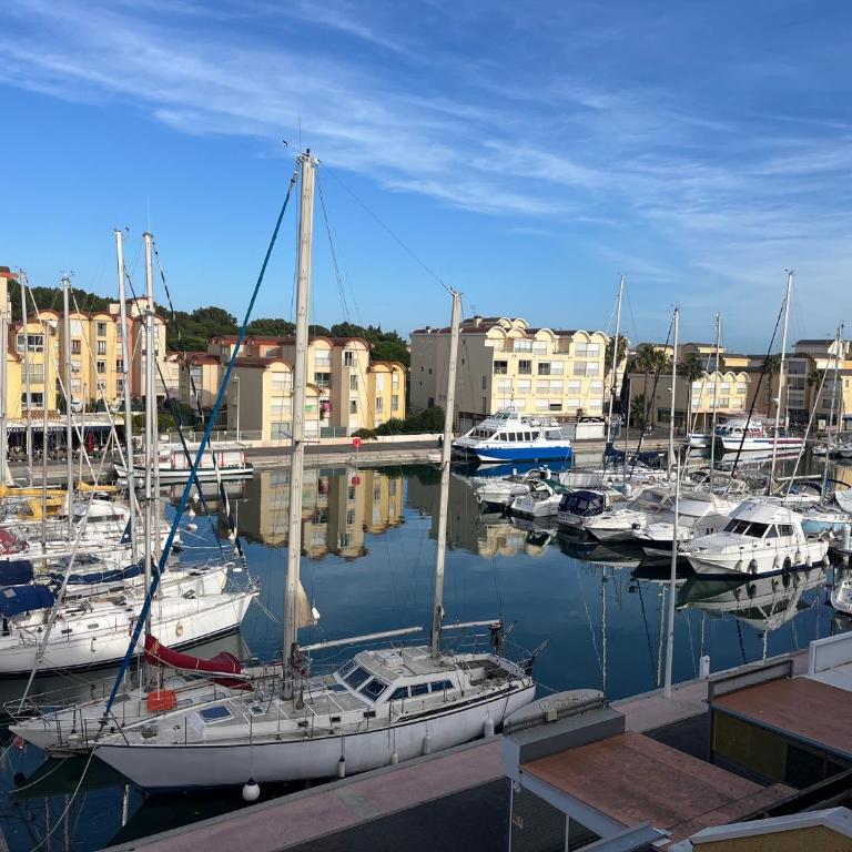 Studio Coquet 2 Pers au Cœur de Gruissan - FR-1-796-108 - Appartement - 3