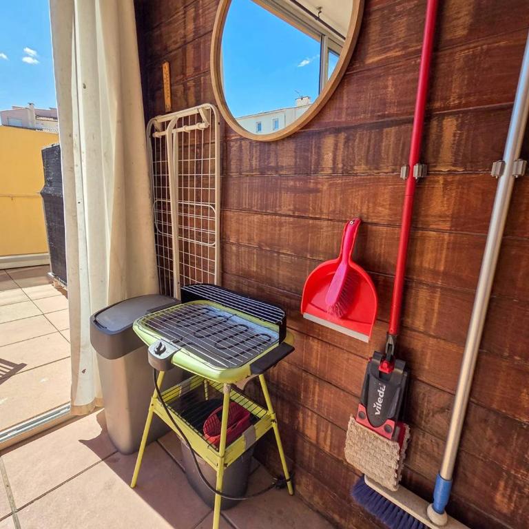 Studio cabine climatisé proche plage - 4 pers. - FR-1-880-94 - Estudio - 8