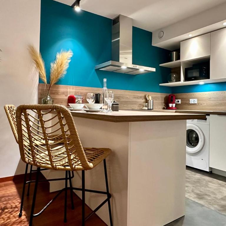 Le Nautilus-Chaleureux Appart-Terrasse et parking - Apartamento - 8
