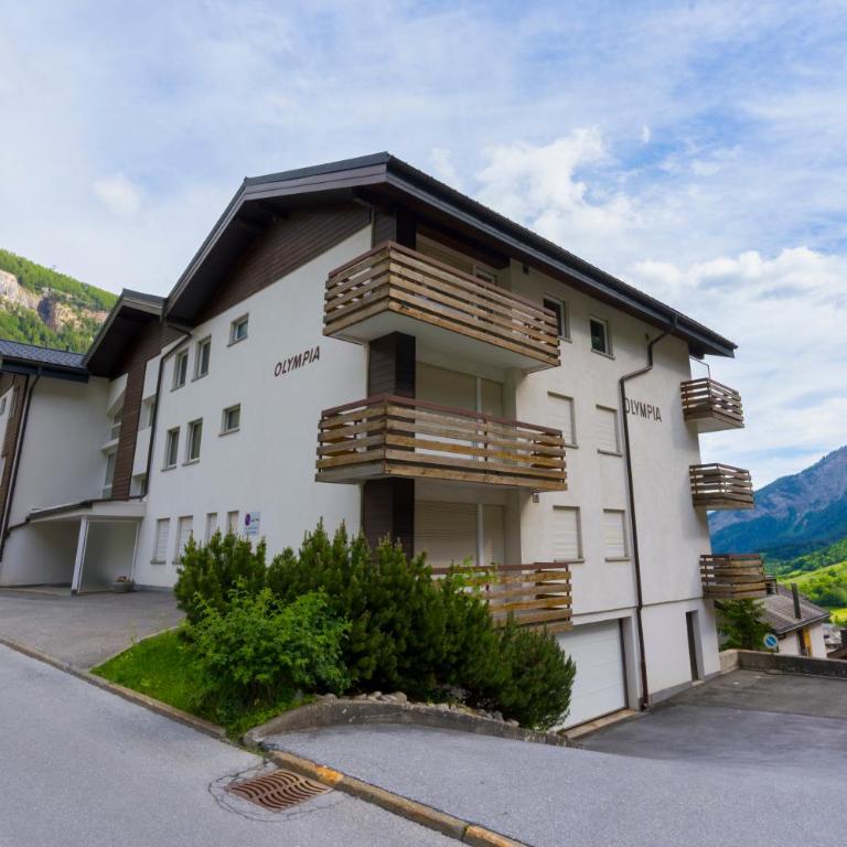 HAKs Alpine Studio with Mountain View Leukerbad - Studio mit Queensize-Bett - 4
