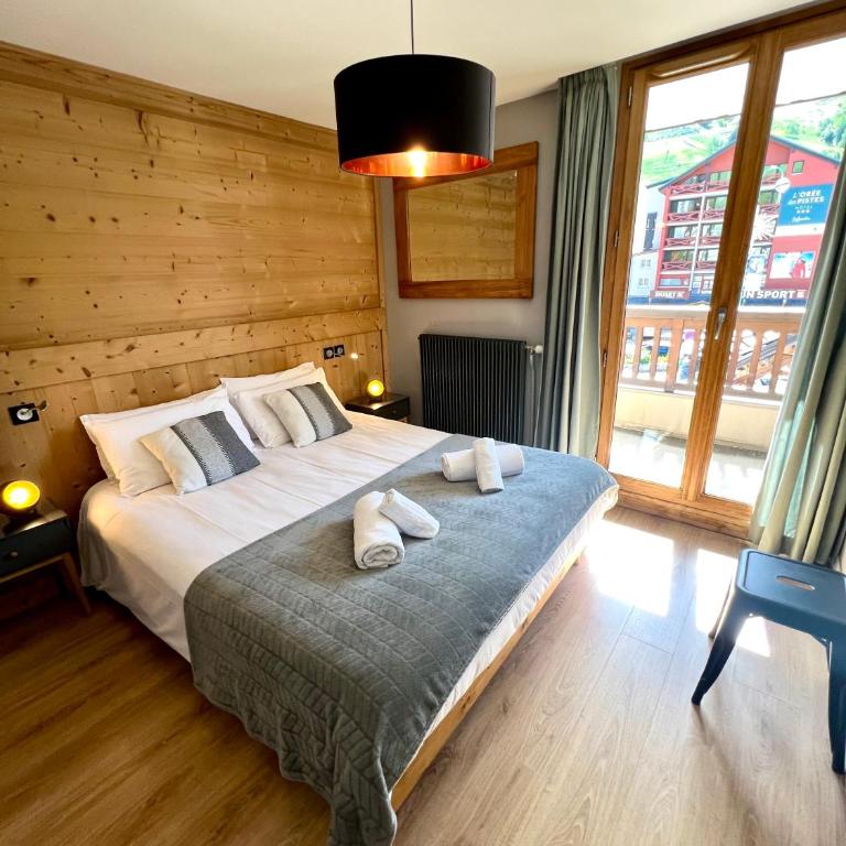 L'Écrin Alpin - Somptueux 4 pièces Centre Station à 100m du Jandri 3S - Apartamento de 3 dormitorios - 3