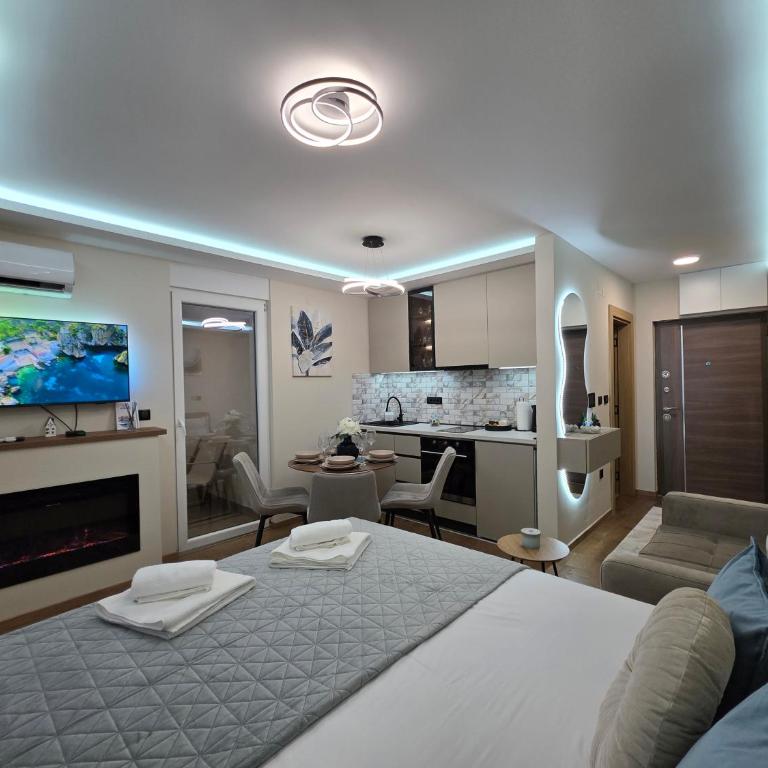 Luxury Studio Nikolina 2 - Bazen & Parking - One-Bedroom Apartment - 20