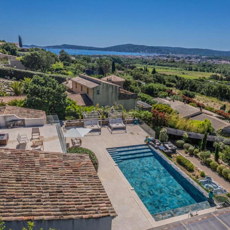 Luxury house, St tropez 20mns! Stunning view, serene & private - Villa mit privatem Pool - 16