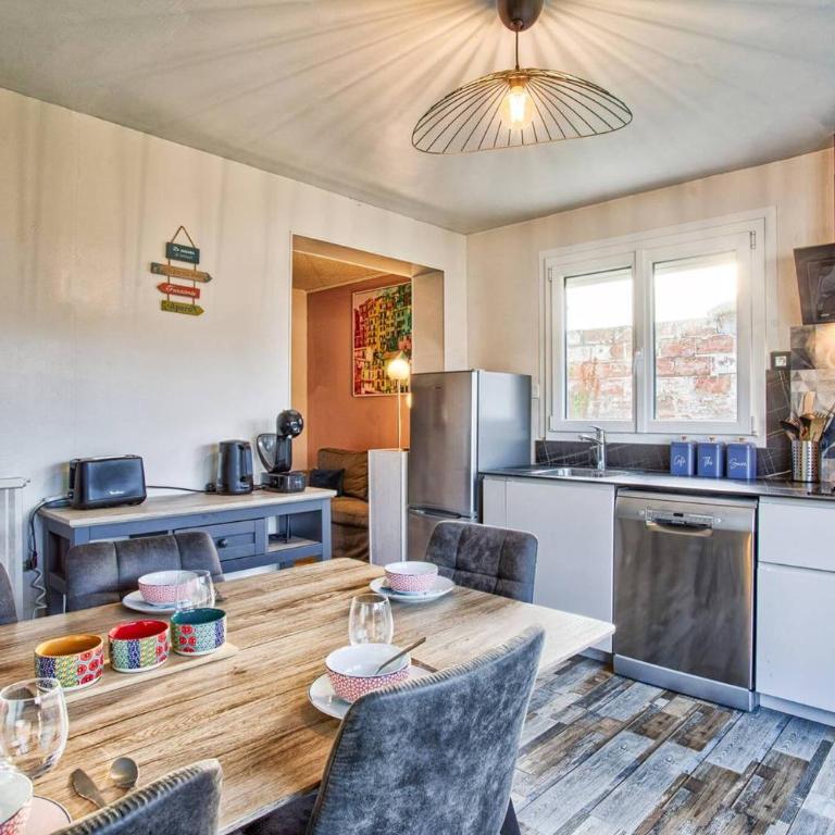 cabourg, maison, 2 chambres, jardin clos, 5 voyageurs - Maison 2 Chambres - 3