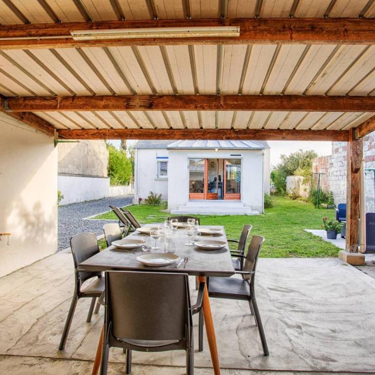 cabourg, maison, 2 chambres, jardin clos, 5 voyageurs - Maison 2 Chambres - 8