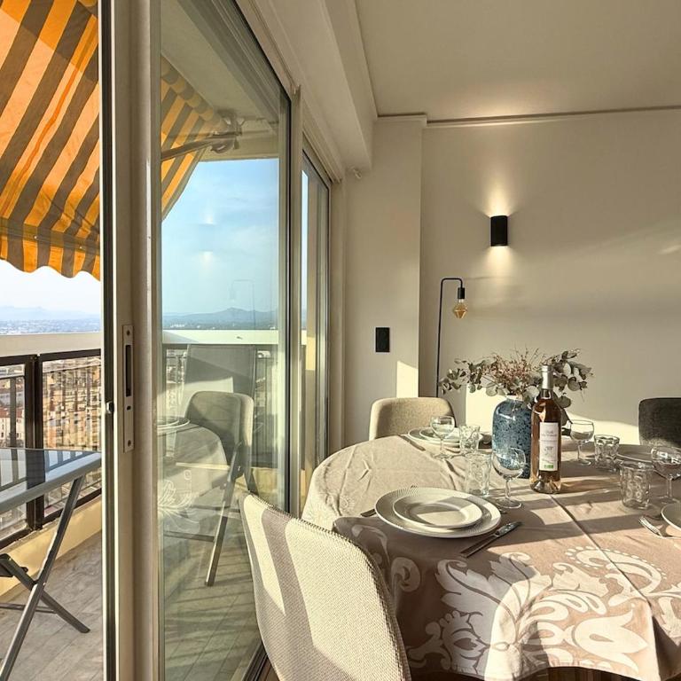 Lumineux T3 Vue Mer Panoramique, plage & gare 2min - Apartment mit 2 Schlafzimmern - 8