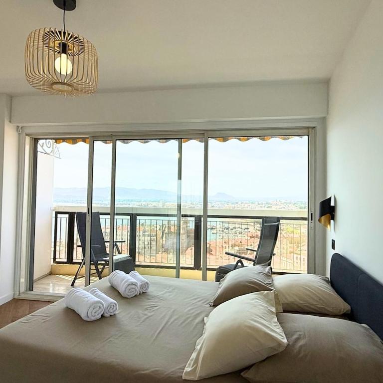 Lumineux T3 Vue Mer Panoramique, plage & gare 2min - Apartment mit 2 Schlafzimmern - 11