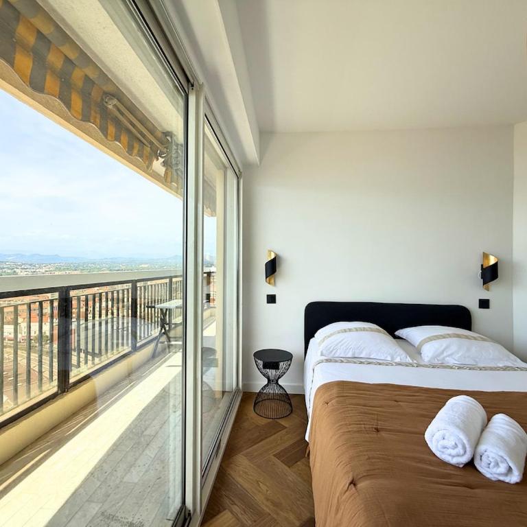 Lumineux T3 Vue Mer Panoramique, plage & gare 2min - Apartment mit 2 Schlafzimmern - 39