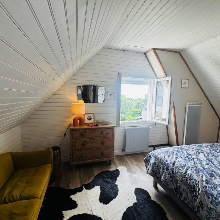 Maison de charme, au calme, 2min à pied plage - Three-Bedroom Home - 19