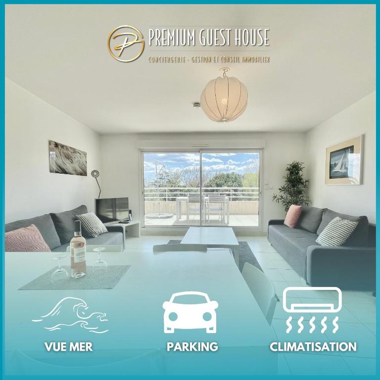 PGH N7- 100m de la Plage, Vue Mer & Parking Privé - Apartamento de 2 dormitorios - 1