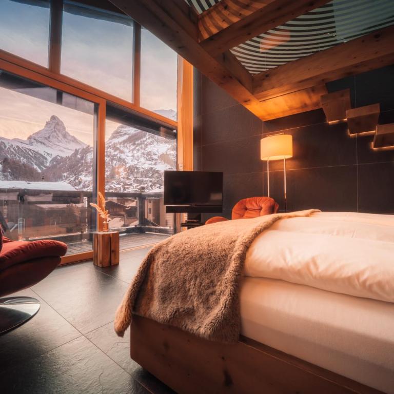 Hotel Bellerive - Sky Zimmer mit Blick auf das Matterhorn - 1