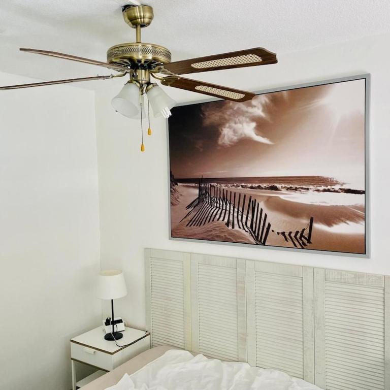 Studio lumineux avec piscine, terrasse et parking privé - Appartement 2 Chambres - 10