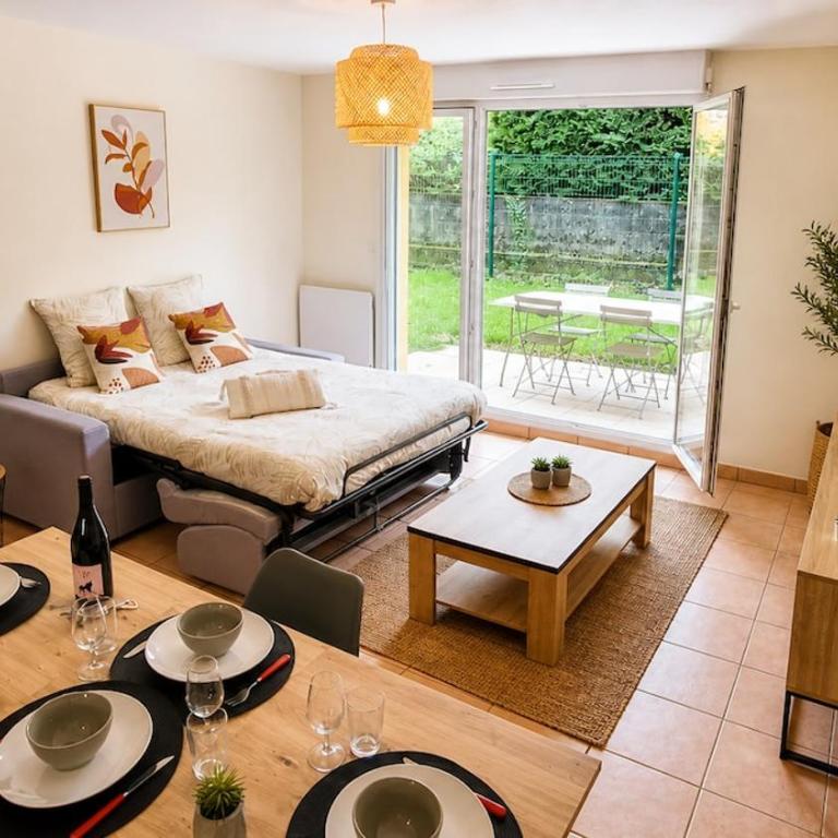 Le Jardin de Coquelicots T2 avec jardin et parking - Appartement 1 Chambre - 5