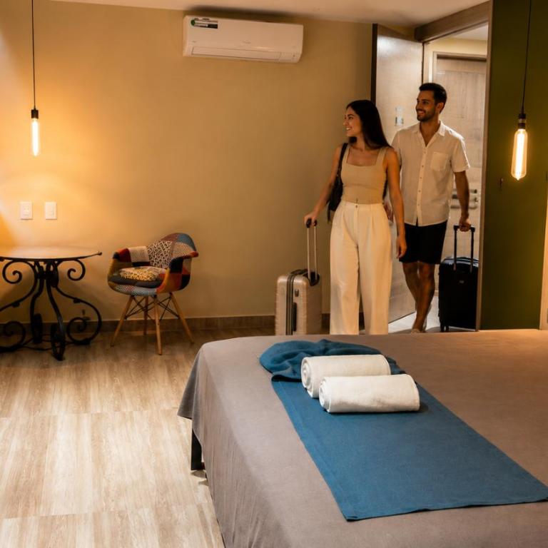 LOL-HA Cancún Hotel Boutique - Habitación Doble con vistas a la piscina - 1