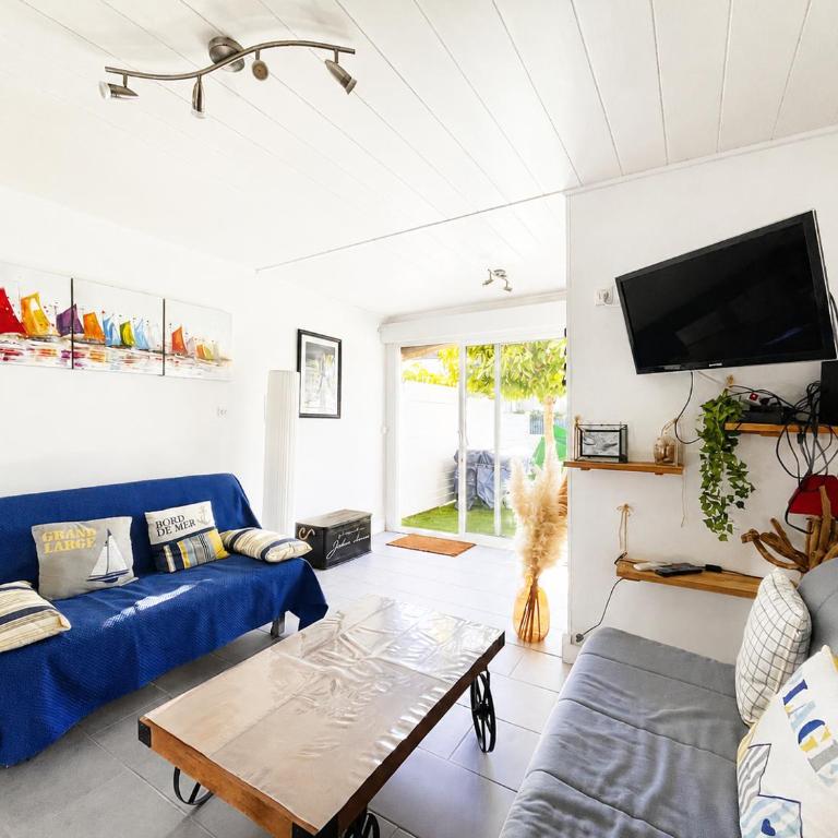APPARTEMENT T2 CLIMATISÉ AVEC JARDIN - 5 personnes - Apartment mit 1 Schlafzimmer - 8