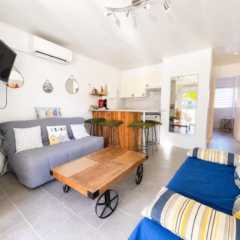 APPARTEMENT T2 CLIMATISÉ AVEC JARDIN - 5 personnes - Apartment mit 1 Schlafzimmer - 3