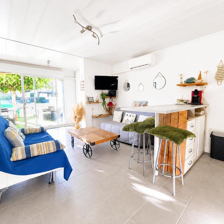 APPARTEMENT T2 CLIMATISÉ AVEC JARDIN - 5 personnes - Apartment mit 1 Schlafzimmer - 4