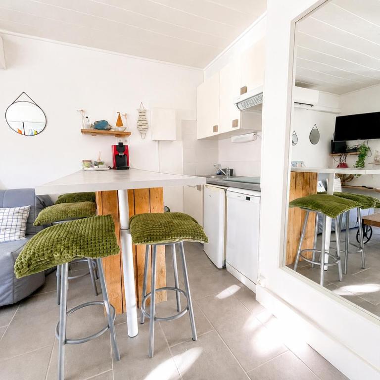 APPARTEMENT T2 CLIMATISÉ AVEC JARDIN - 5 personnes - Apartment mit 1 Schlafzimmer - 5