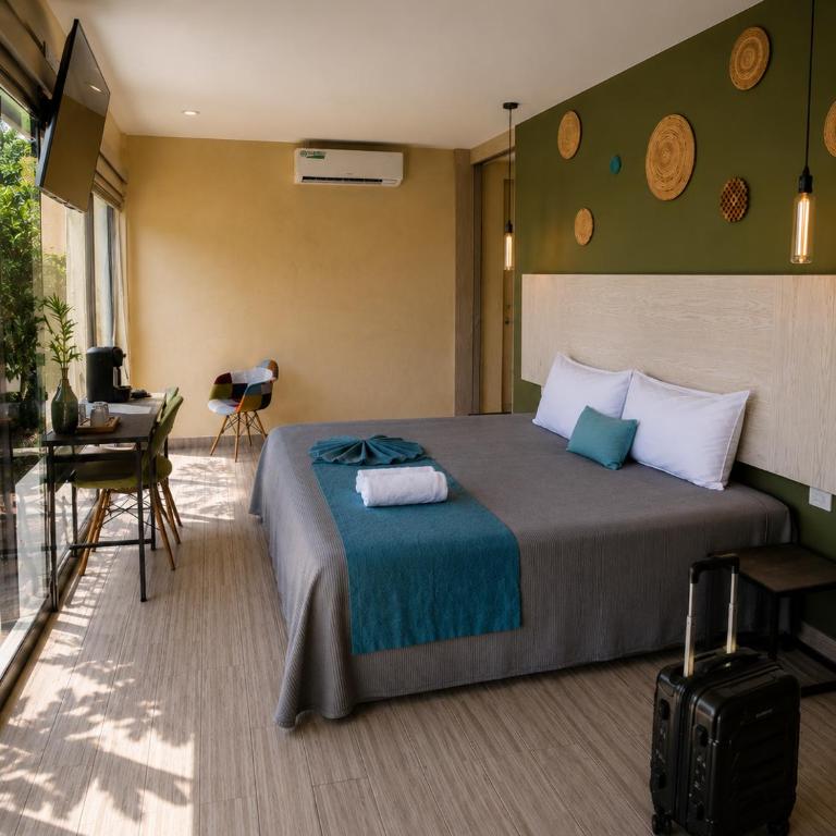 LOL-HA Cancún Hotel Boutique - Habitación Doble con vistas a la piscina - 3