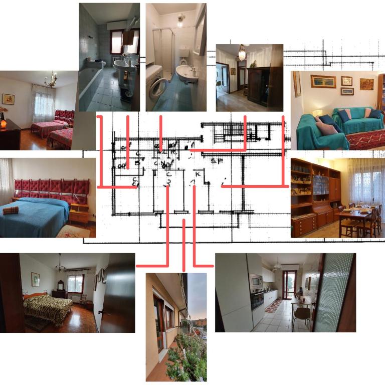 spazi generosi in quartiere tranquillo Padova - Lila - Appartamento con 3 Camere da Letto e con Balcone - 39