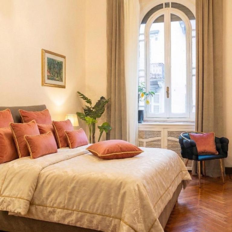 Torino - House of Dragons Historic Palace Apartment, Walk to Centre & Metro 2 min - Appartamento Deluxe con 2 Camere da Letto e Balcone - 13