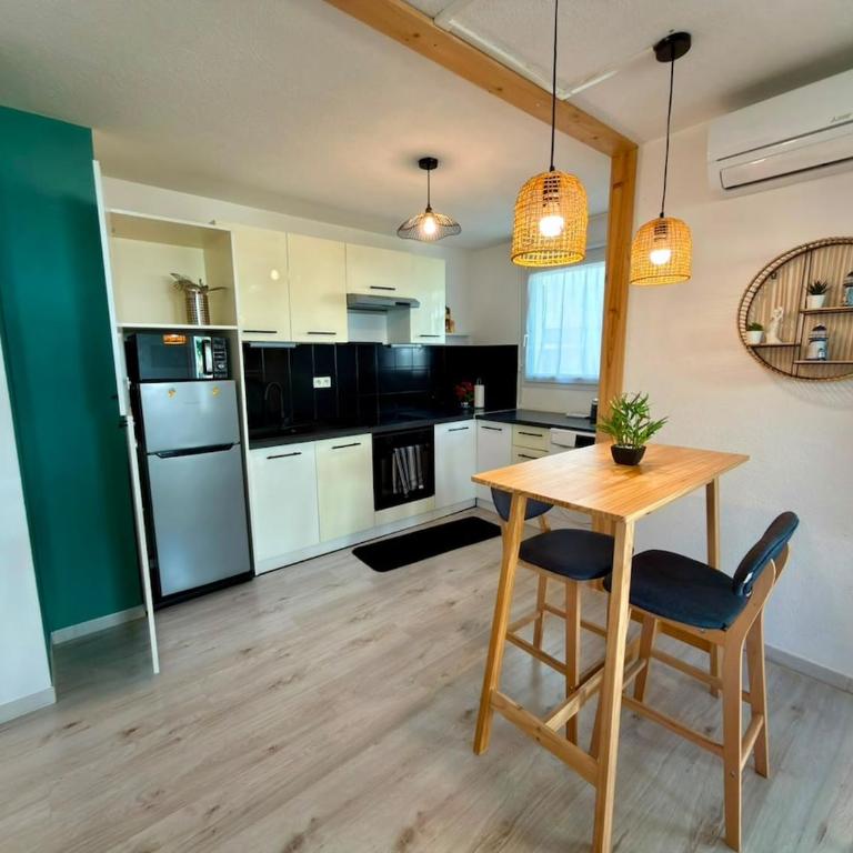 Le Palmier Vert - Magnifique T2 à Montpellier- Balcon 16m2 - CLIM -WIFI - Apartment mit 1 Schlafzimmer - 9