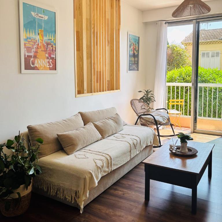T2 with parking, Air-conditioned, 10 min from the beaches of Cannes - Appartement 1 Chambre - 51