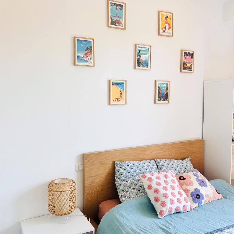 T2 with parking, Air-conditioned, 10 min from the beaches of Cannes - Appartement 1 Chambre - 56
