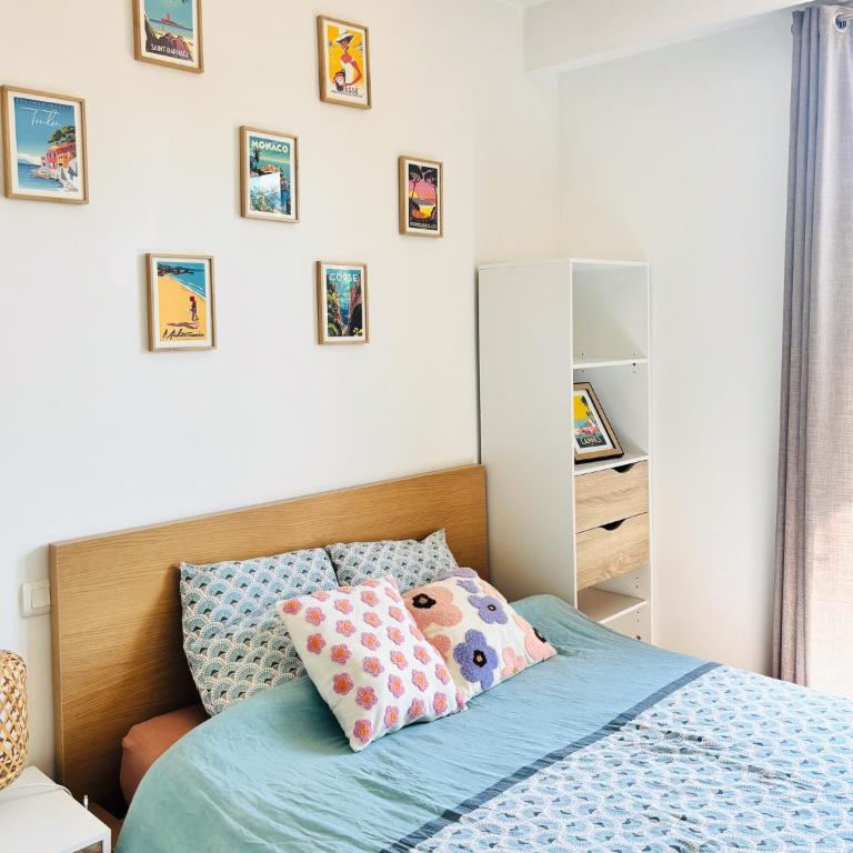 T2 with parking, Air-conditioned, 10 min from the beaches of Cannes - Appartement 1 Chambre - 2