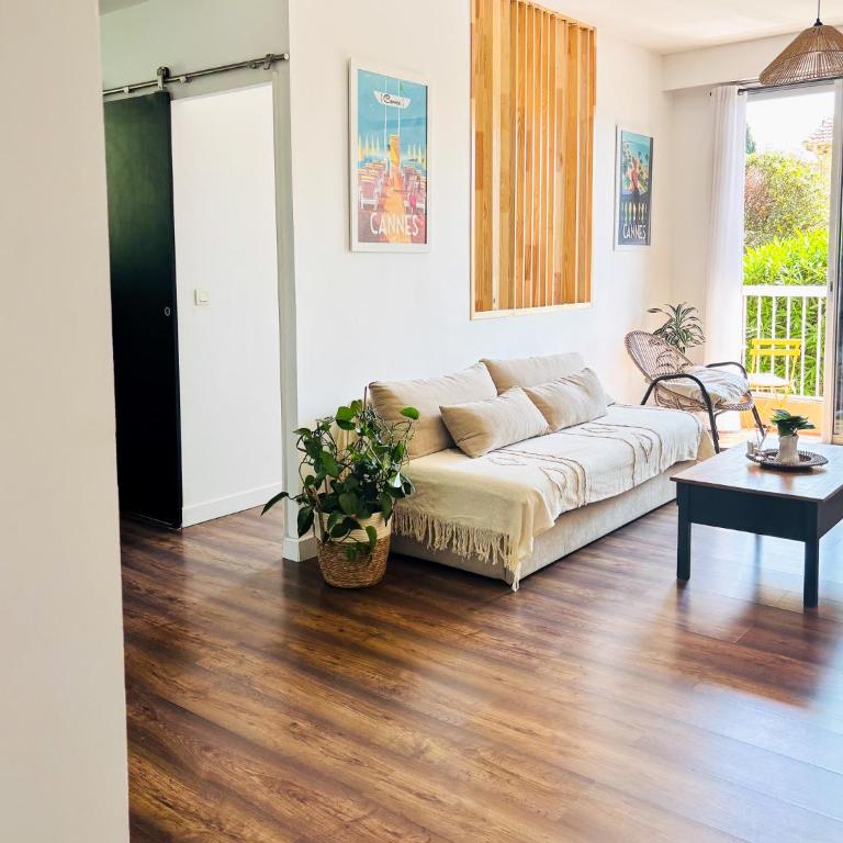 T2 with parking, Air-conditioned, 10 min from the beaches of Cannes - Appartement 1 Chambre - 4