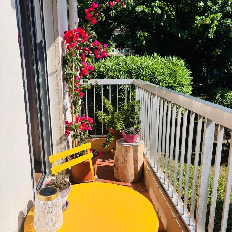 T2 with parking, Air-conditioned, 10 min from the beaches of Cannes - Appartement 1 Chambre - 14