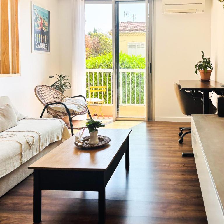 T2 with parking, Air-conditioned, 10 min from the beaches of Cannes - Appartement 1 Chambre - 28