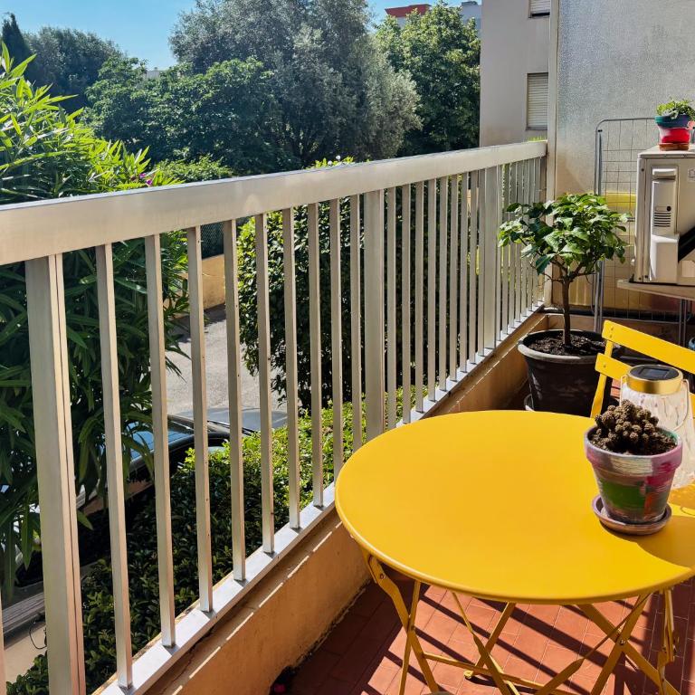 T2 with parking, Air-conditioned, 10 min from the beaches of Cannes - Appartement 1 Chambre - 73