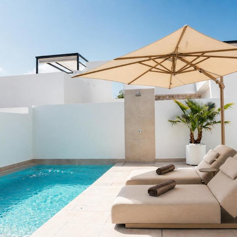 Villa Varo a Modern luxury pool villa with rooftop - Villa de 1 dormitorio - 11