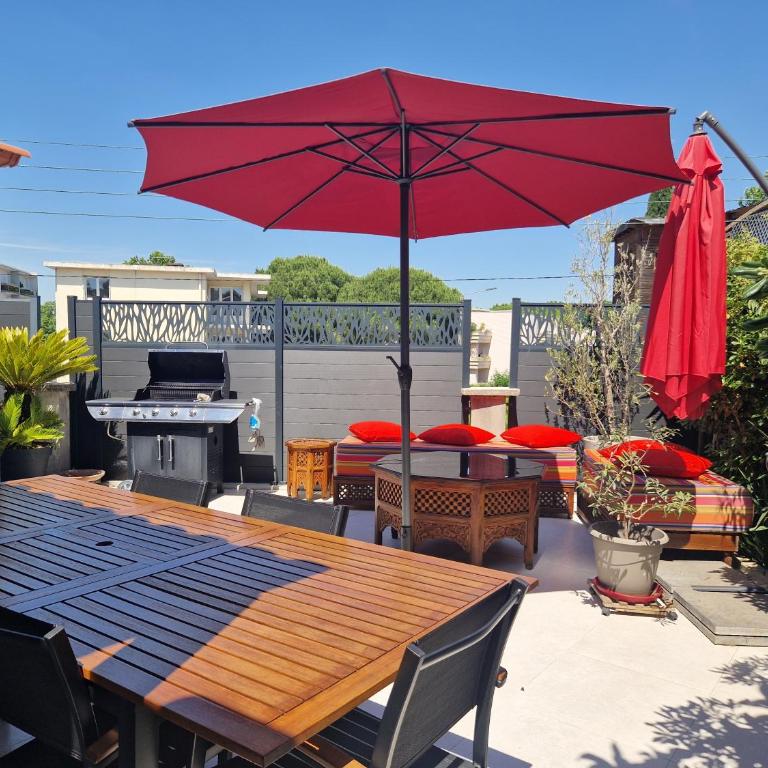 Villa avec piscine à Montpellier - Villa mit 3 Schlafzimmern - 2