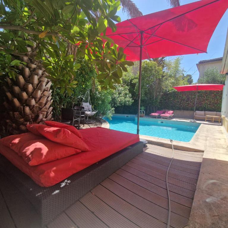 Villa avec piscine à Montpellier - Villa mit 3 Schlafzimmern - 8