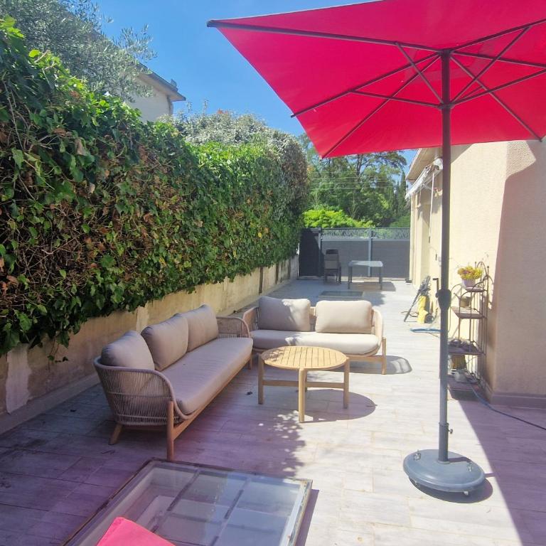 Villa avec piscine à Montpellier - Villa mit 3 Schlafzimmern - 13