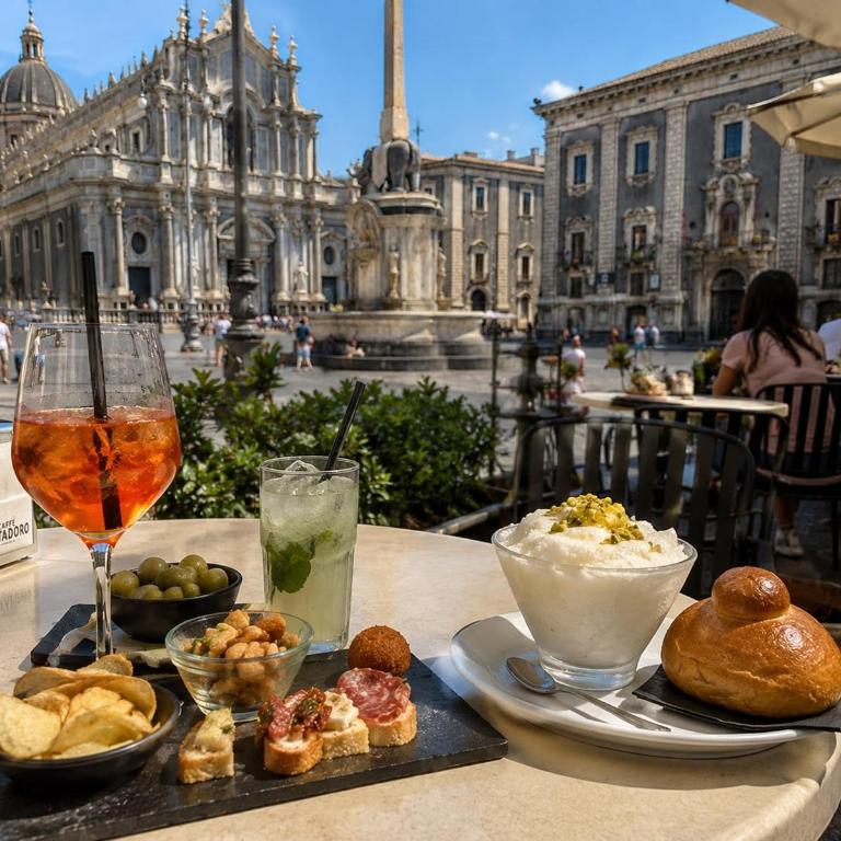 Rooftop Penthouse 3BR Sleeps 6 Historic Catania - Two-Bedroom Apartment - 33
