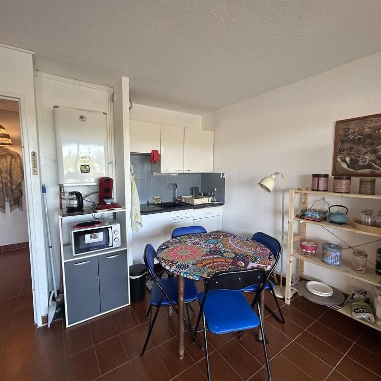 TERRASSES D'HELIOS Joli 2 pièces climatisé proche Plage Richelieu et commerces CAP D'AGDE - Appartamento con 1 Camera da Letto e Balcone - 4