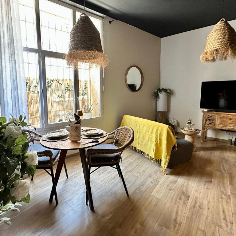 Escale Singulière - Balnéo, patio et confort 4 étoiles - Apartamento de 1 dormitorio - 16