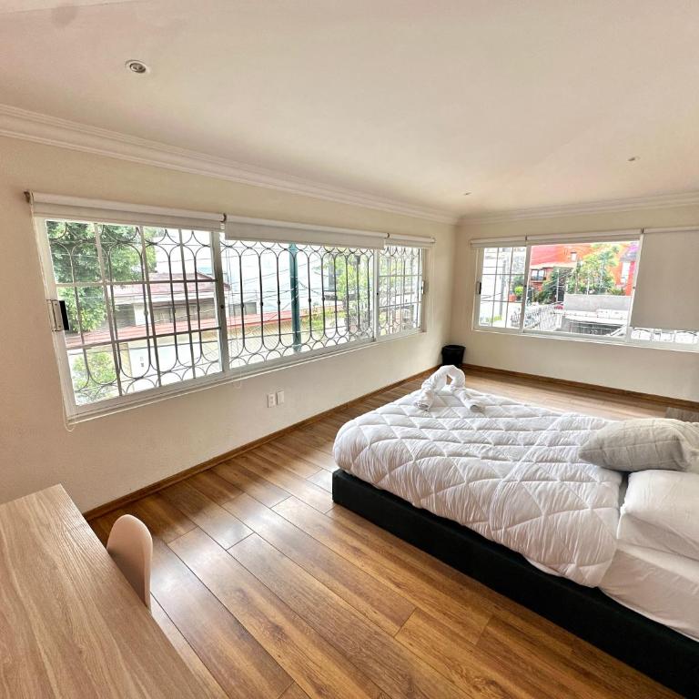 Casa de Huéspedes con Terrazas en Tecamachalco - Doppelzimmer mit Gartenblick - 8