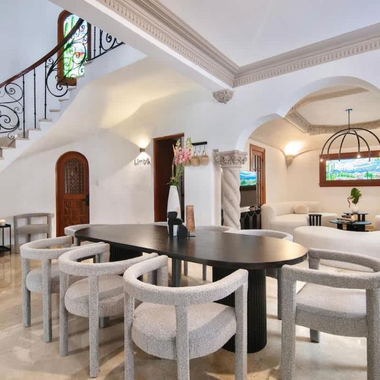 Breathtaking 9 BR Villa HUGE Rooftop w 4 AC Condesa - Villa 1 Chambre - 1
