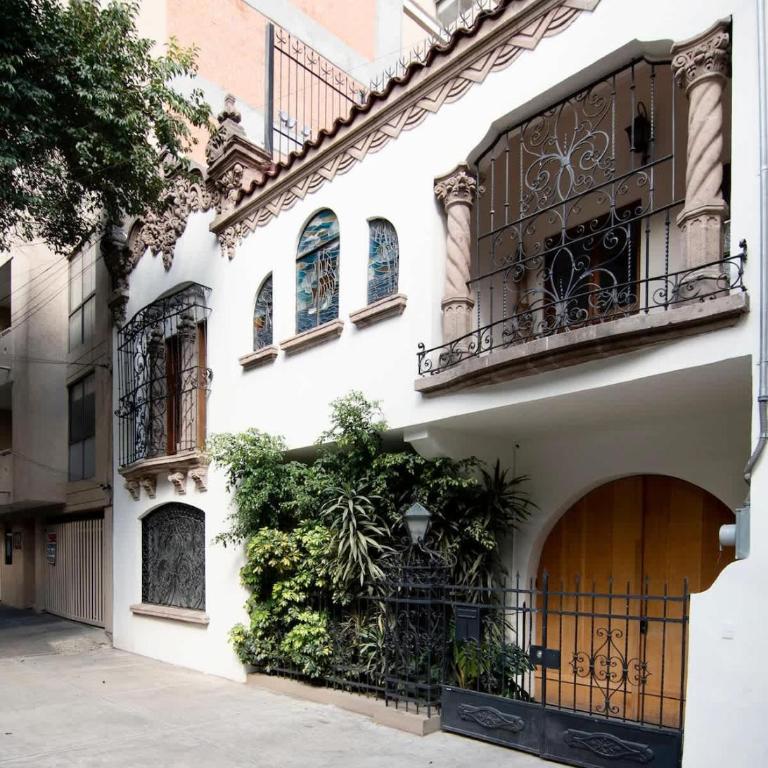 Breathtaking 9 BR Villa HUGE Rooftop w 4 AC Condesa - Villa 1 Chambre - 3