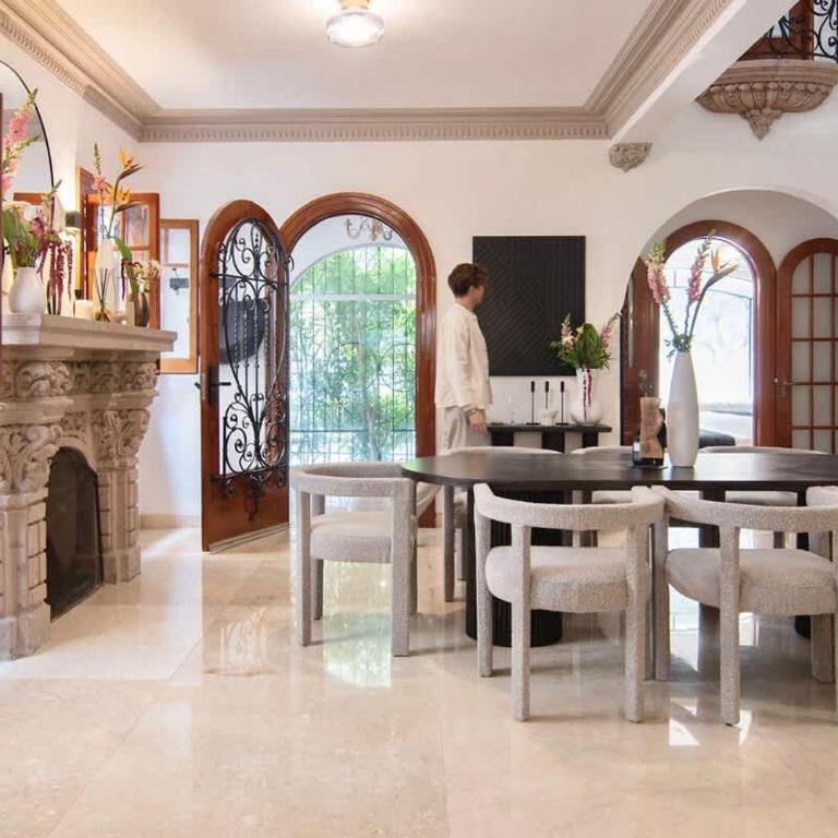 Breathtaking 9 BR Villa HUGE Rooftop w 4 AC Condesa - Villa 1 Chambre - 18