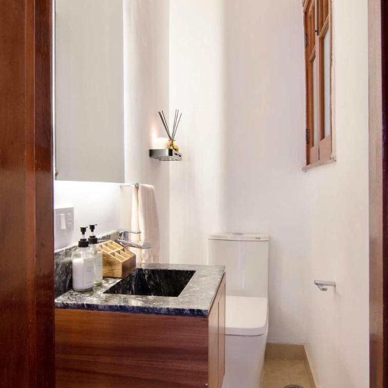 Breathtaking 9 BR Villa HUGE Rooftop w 4 AC Condesa - Villa 1 Chambre - 52