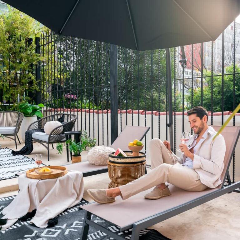 Breathtaking 9 BR Villa HUGE Rooftop w 4 AC Condesa - Villa 1 Chambre - 59