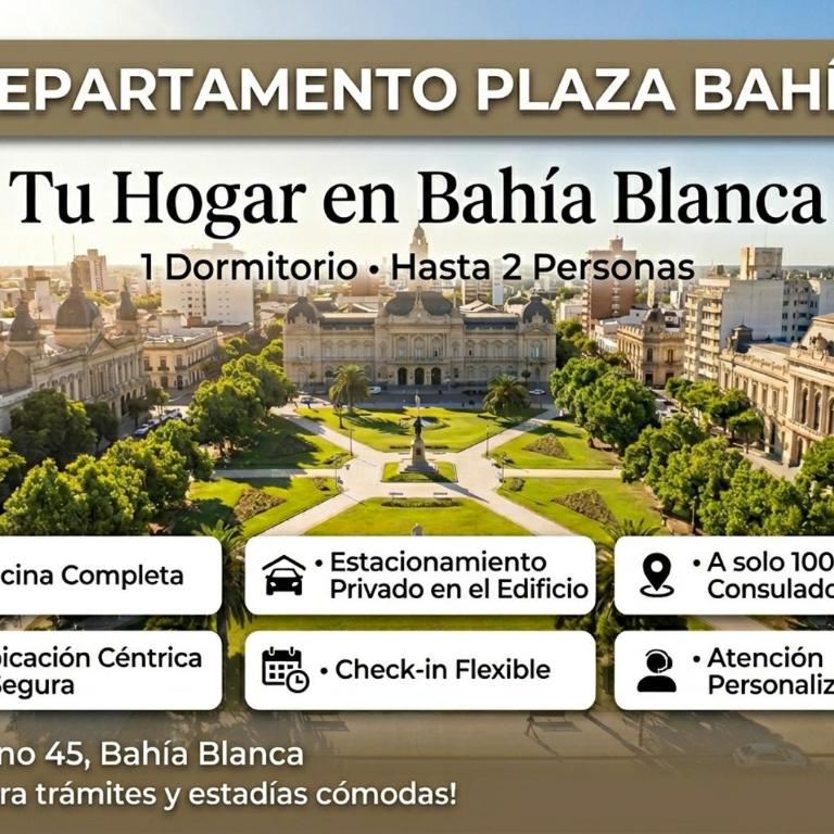 Departamento Plaza Bahia - Apartamento de 1 dormitorio - 3