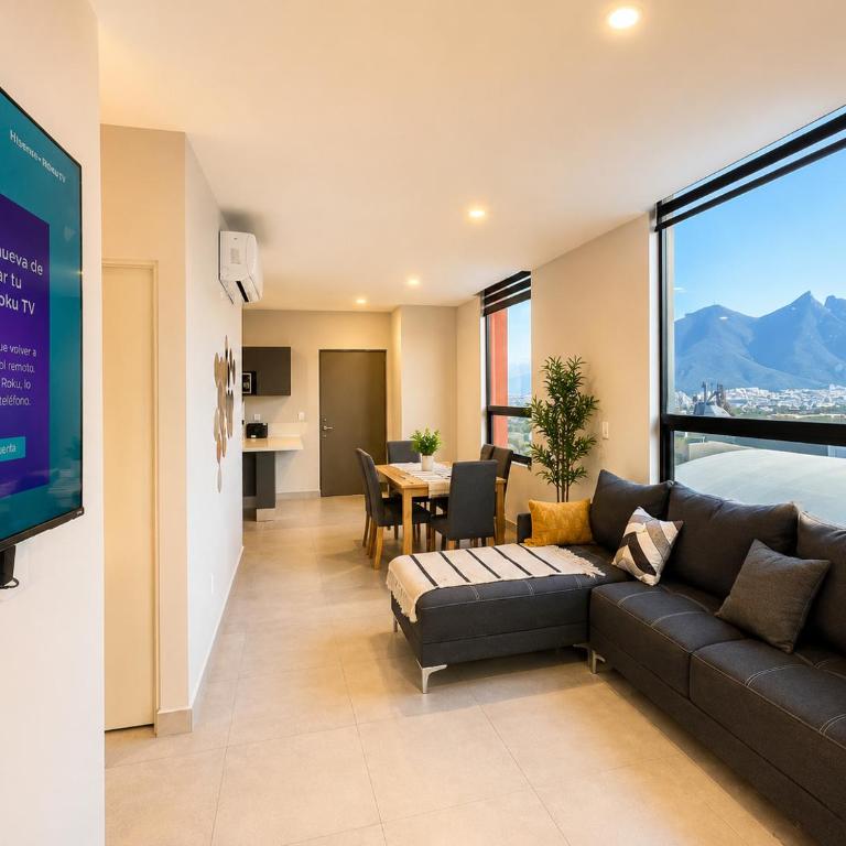 Maravilloso Apt Frente cintermex & parque fundidora 7px vista 360 - Apartamento - 2